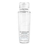 Lancôme Eau Fraîche Douceur Micellaire — bouteille lumineuse prête à démaquiller rapidement.