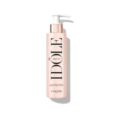 Lancôme Idôle Body Up, flacon proche, hydratation légère et parfumée.