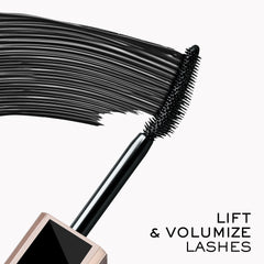 Lancôme Lash Idôle avec lift et longueur visibles grâce à sa brosse.