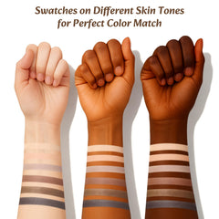 LANDMOON Nude Mini Palette, texture soyeuse et finition mate