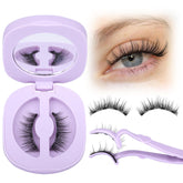 Lanflower cils magnétiques avec applicateur, pose rapide et sans colle.