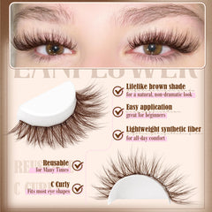 Démaquillant pour colle Lanflower, retrait doux des extensions