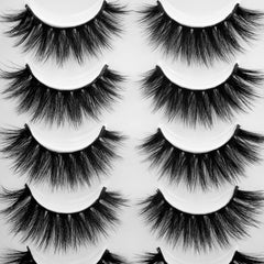 LANFLOWER faux cils naturels posés pour un regard discret et élégant.