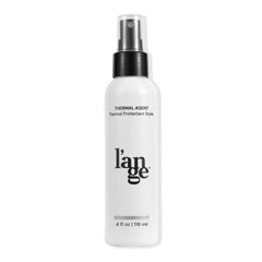 L'ANGE HAIR Thermal Agent bottle closeup showing heat protection for healthier styling