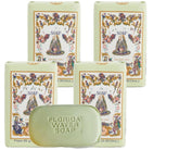 Lanman & Kemp Florida Water soap bar pack four for refreshing cleansing.