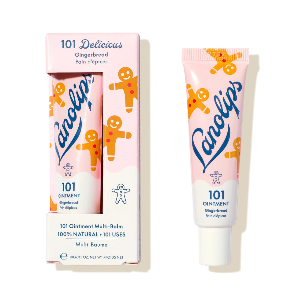 Lanolips 101 Pain d’épice en tube — hydratation douce et durable pour les lèvres.