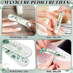 Lanties lime à ongles de 17,8 cm, format compact pour sac à main.