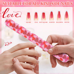 Lanties lime double-face ongles 180 grain – finition lisse rapide.