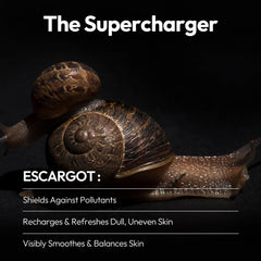 Lapcos Escargot: sérum-nourrissant offre une peau plus lisse et lumineuse.