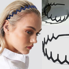 Bandeau LAPOHI à design arc denté pour prévenir les nœuds et les déchirements.