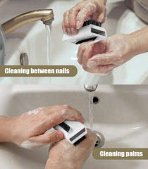 Larbois brosse pour ongles avec corde d accroche, rangement pratique après usage.