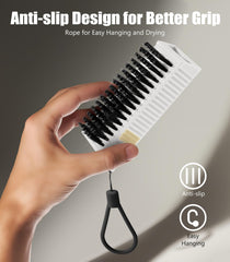 Larbois brosse pour ongles, poignée antiglisse pour une prise en main stable.