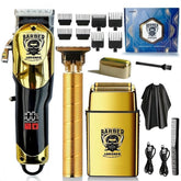 Tondeuse Largner pour cheveux homme, précision professionnelle pour un style net.
