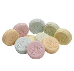 Tablettes douche Laroma huiles essentielles pures : arômes naturels pour relaxation.