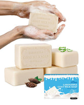 larosanna Australian Goat Milk Soap close-up showing creamy lather for moisturized skin