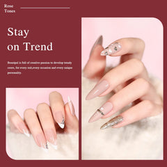 Bouteilles vernis gel 7ml Larvall Beautpal, couleurs riches et faciles à appliquer.