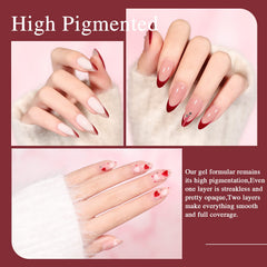 Pinceau vernis gel Larvall Beautpal, application précise et finition professionnelle.