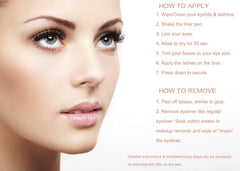 Lash'd Up Colle-Liner Hybride imperméable, protection contre les éclaboussures