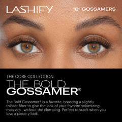 Cartouche Lashify Bold 14mm Gossamer 12 cils pour remplissages précis