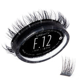 Lashify Fluffy 12mm refill noir offrant volume naturel et dimension.