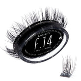 Lashify Fluffy 14mm Gossamer offre un remplissage dense pour plus de volume.