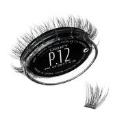 Lashify Plushy Gossamer 12mm noir, fibres premium pour un regard profond.