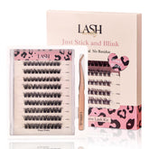 Lashterally cils auto-adhésifs, application rapide et sans colle.
