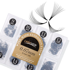 LASHVIEW: 1000 faisceaux volume préfabriqués en boîte, gain de temps en salon.