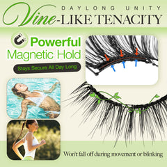LASHVIEW cils magnetiques sans colle confort tout au long de la journee