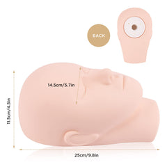 Tête LashVIEW avec orifice arrière compatible pour fixation stable.