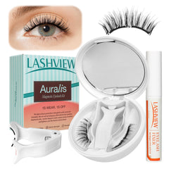 LashVIEW Upgrade cils magnétiques avec applicateur pour une pose rapide sans effort.