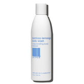 Bouteille LATHER Bamboo Lemongrass 8oz prête pour une douche rafraîchissante.
