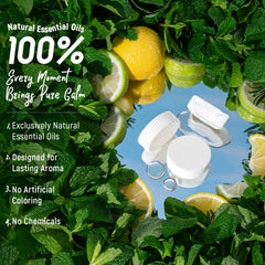 Lather Valley steamers Douche Breathe Easy offre une sensation rafraîchissante