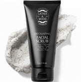 Nettoyant visage homme Lather & Wood élimine impuretés pour peau nette.