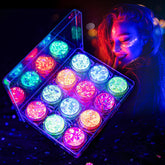 LATIBELL gel paillettes brillantes pour corps et visage, 12 couleurs éclatantes