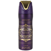 Lattafa Bade'e Al Oud Amethyst, flacon pompe élégant pour une utilisation quotidienne.
