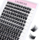 LAUBESS clusters cils-individuels 14-18mm pour une pose précise et rapide.