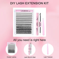 LAUBESS LASH colle et sceau 2 en 1 pour une adhérence renforcée