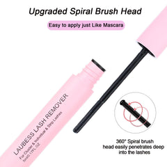 Étiquette du produit LAUBESS LASH, emballage clair et pratique.