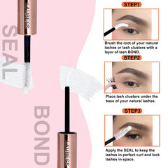 LAUBESS utilisation DIY extensions cils avec résultat salon