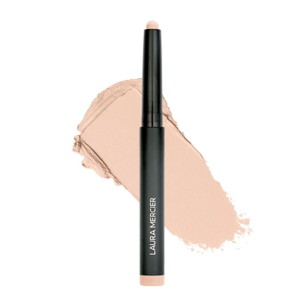 Laura Mercier Caviar Stick Vanilla Kiss – swatch sur peau, couleur riche et longue tenue