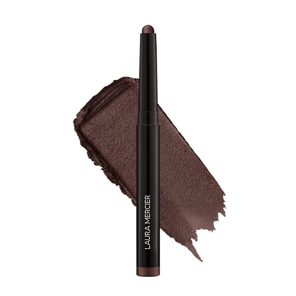 Laura Mercier Caviar Stick ombre crème cacao sur paupière, couleur riche et facile à estomper.