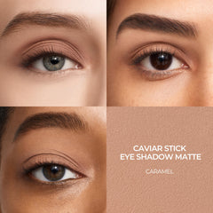 Laura Mercier Caviar Stick Caramel, texture crème douce pour glisse et estompage