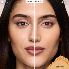 Laura Mercier poudre libre translucide teinte moyenne, correspond au teint moyen.