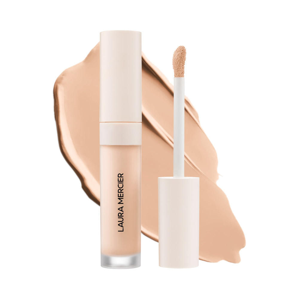 Laura Mercier Real Flawless – bouteille: texture légère et hydratante pour le regard.