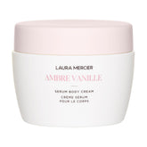 Laura Mercier Serum Body Cream, bouteille hydratation longue durée et peau plus douce.