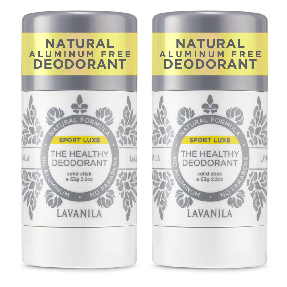 Lavanila Sport Luxe emballage élégant et durable.