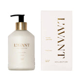 L'AVANT Collective Luxury Hand Lotion – bouteille en verre 10oz, hydratation durable des mains.