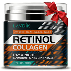 Bouteille Lavdik crème rétinol visage favorisant l'hydratation.
