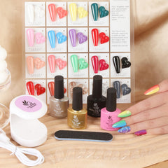 240 embouts d’ongles amande mini Lavender Violets pour extensions précises.